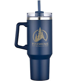 Custom Drinkware: Saratoga Satisfy Travel Mug 40 oz